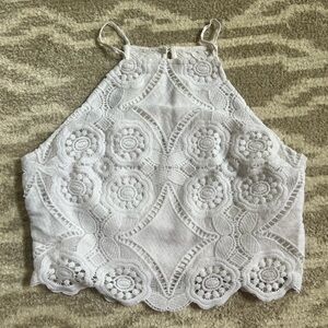 Abercrombie & Fitch - lace tank top